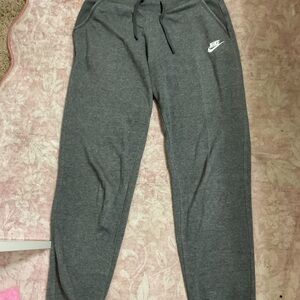 Nike Kids Charcoal Gray Sweatpants